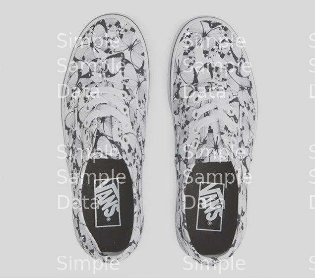 VANS | AUTHENTIC (BUTTERFLY) TRUE | WHITE / BLACK
